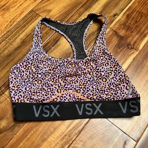 Women’s Victoria Secret Sports cheetah Bra. Size large